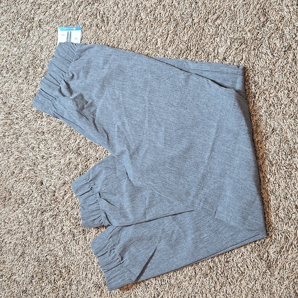 Hanes Comfort Fit Scrubs Small Scrub Pants Odor Control Pockets Joggers - Picture 2 of 2